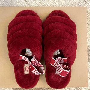 UGG fluff yeah like new slippers